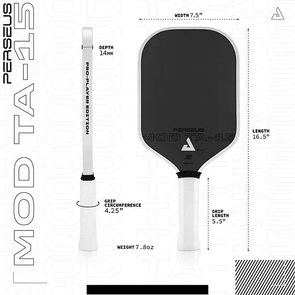 JOOLA Perseus MOD TA-15 Pickleball Paddle