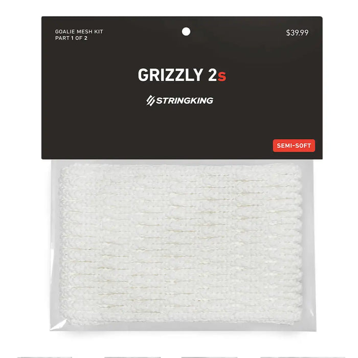 Stringking Grizzly 2s Lacrosse Goalie Mesh
