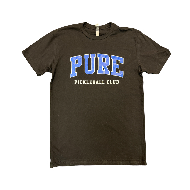 Pure Pickleball Club T-Shirt Black