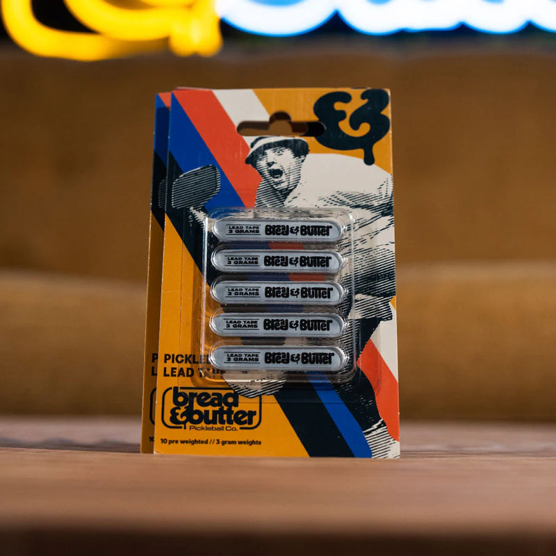 Bread and Butter Pickleball Lead Tape 3grams