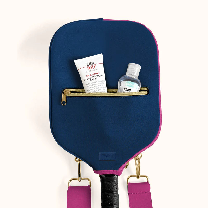 Posh Pickler Crossbody Pickleball Paddle Cover
