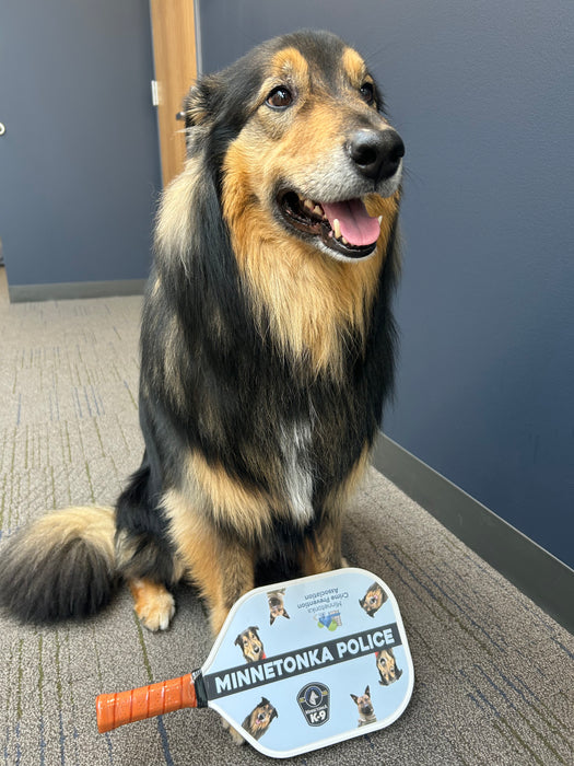 MINNETONKA POLICE K9 PICKLEBALL PADDLE