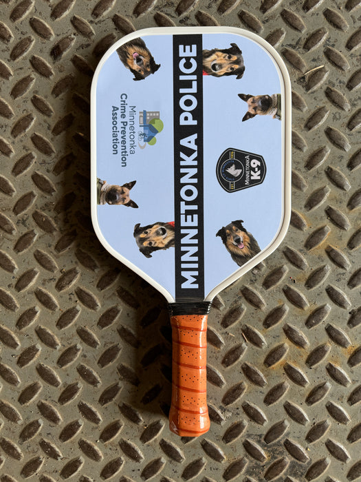 MINNETONKA POLICE K9 PICKLEBALL PADDLE