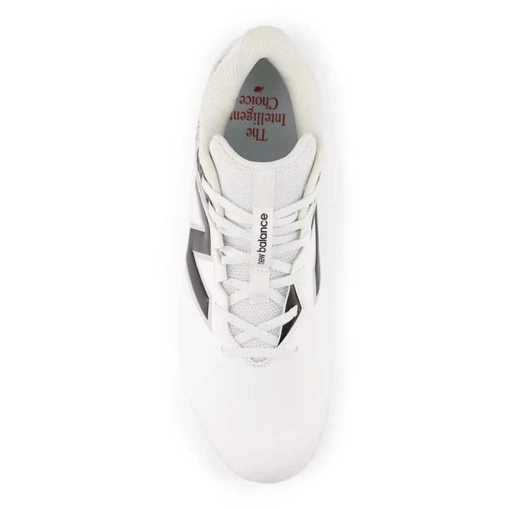 New Balance Rush V5 Mid White Lacrosse Cleats