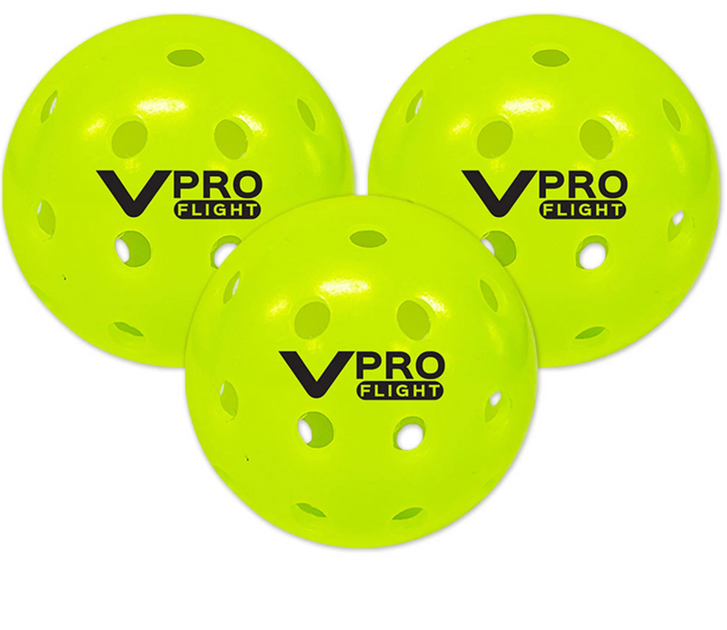 Vulcan VPRO Flight Outdoor Pickleball-3 pack