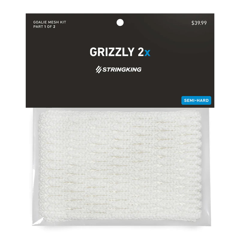 Grizzly 2X Lacrosse Goalie Mesh