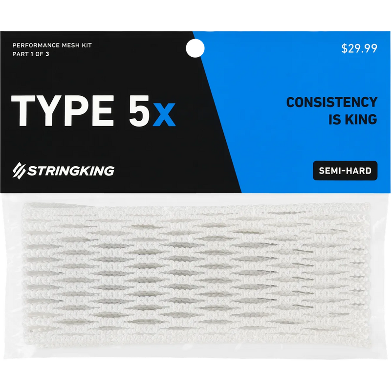 Stringking 5x Semi-Hard Lacrosse Mesh