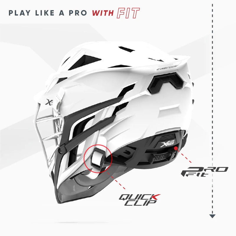 Cascade XRS Pro Lacrosse Helmet