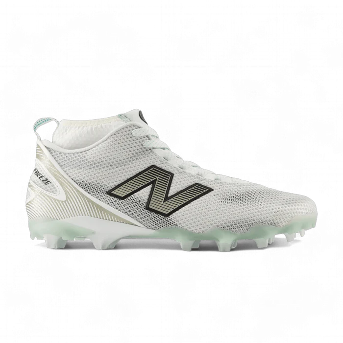 New Balance FreezeLX 5 Mid Cleats - White
