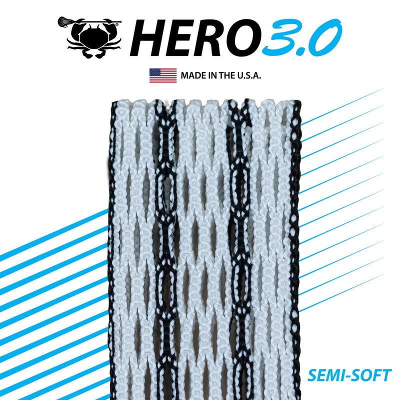 ECD Hero 3.0 Semi-Soft Lacrosse Mesh