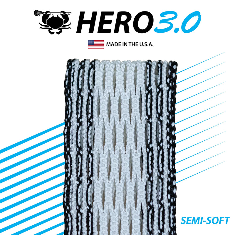 ECD Hero 3.0 Semi-Soft Lacrosse Mesh