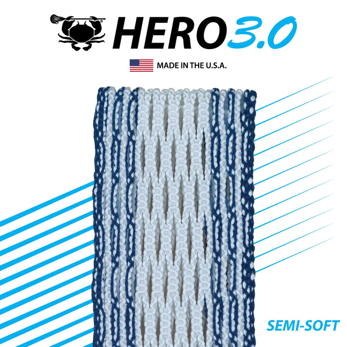 ECD Hero 3.0 Semi-Soft Lacrosse Mesh
