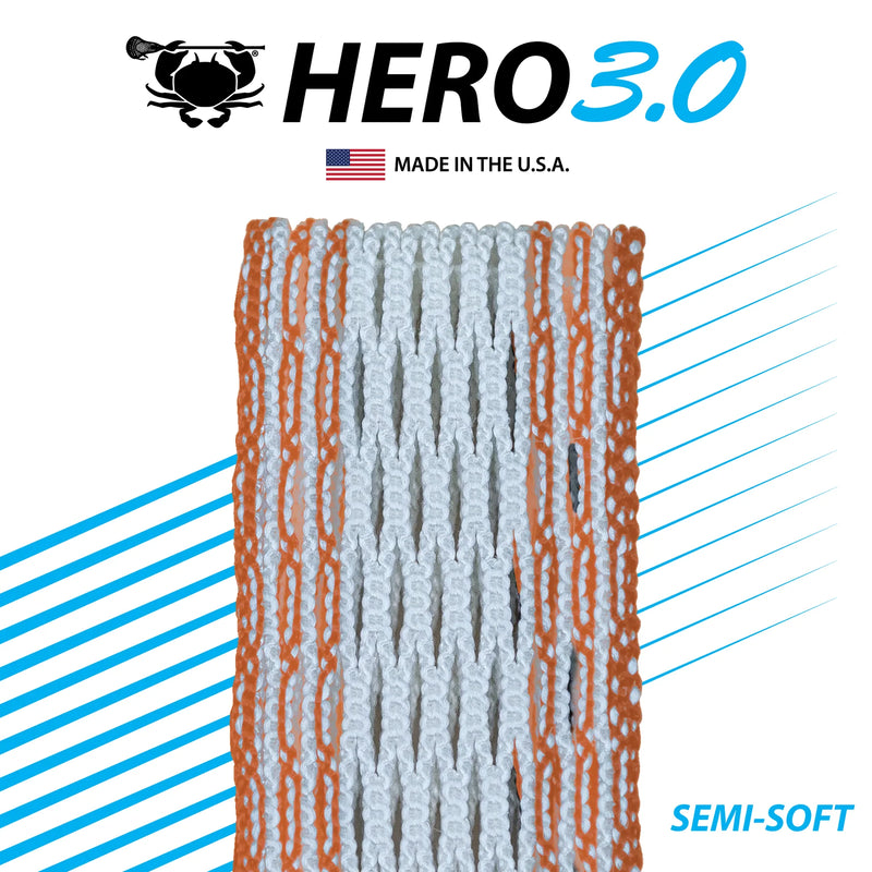 ECD Hero 3.0 Semi-Soft Lacrosse Mesh