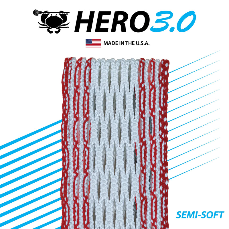ECD Hero 3.0 Semi-Soft Lacrosse Mesh